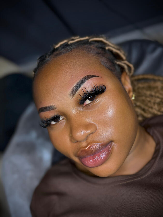 The TBS.NG signature Ombré brow, soft and suitable for all skin types